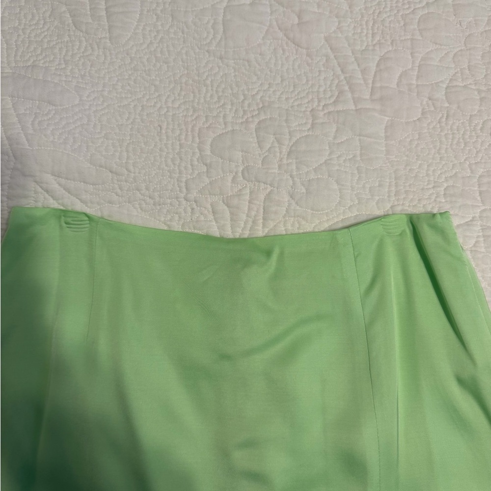 Sunday Best Mint Green A-Line Mini Skirt - Picture 3 of 5